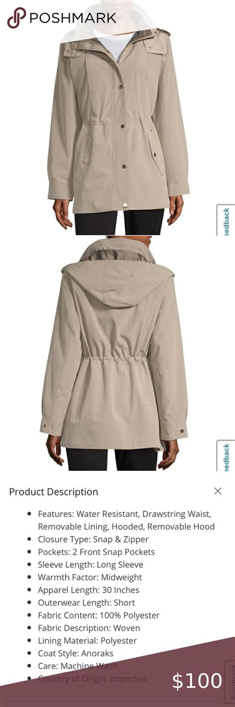 liz claiborne outerwear|liz claiborne outerwear water resistant.